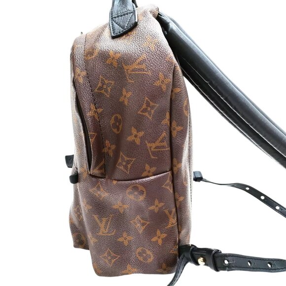 274673AU (X6) Louis Vuitton Backpack Bag Palm Springs PM Brown Monogram main image 4